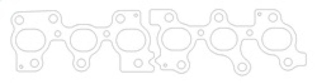 Cometic Toyota 2JZGTE 93-UP 2 PC. Exhaust Manifold Gasket .030 inch 1.600 inch X 1.220 inch Port Cometic Gasket Exhaust Gaskets  AXOPROS