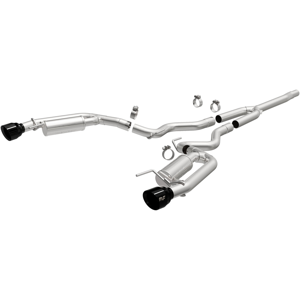 Competition Series Black Chrome Tips Cat-Back System MagnaFlow Exhaust Products Exhaust System Kit  AXOPROS