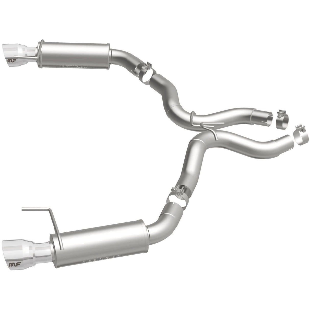 Competition Series Stainless Axle-Back System MagnaFlow Exhaust Products Exhaust System Kit  AXOPROS