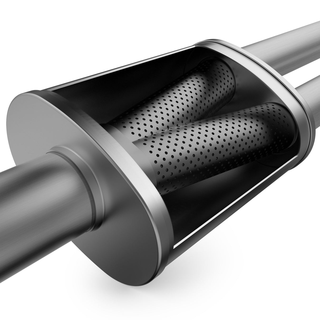 Competition Series Stainless Axle-Back System MagnaFlow Exhaust Products Exhaust System Kit  AXOPROS