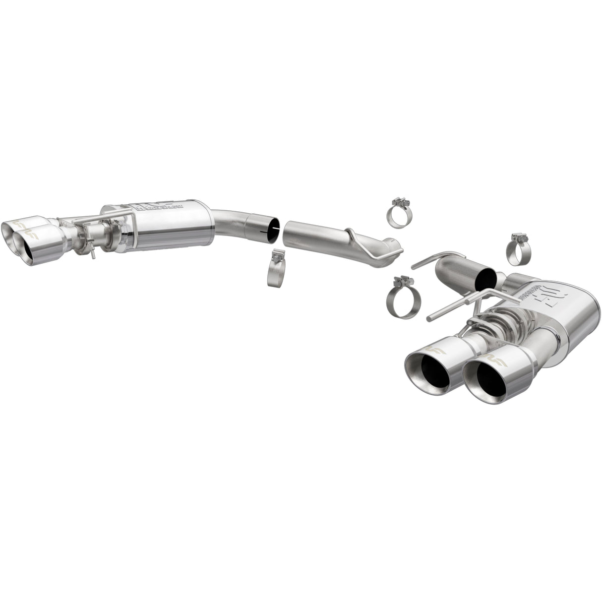 Competition Series Stainless Axle-Back System MagnaFlow Exhaust Products Exhaust System Kit  AXOPROS