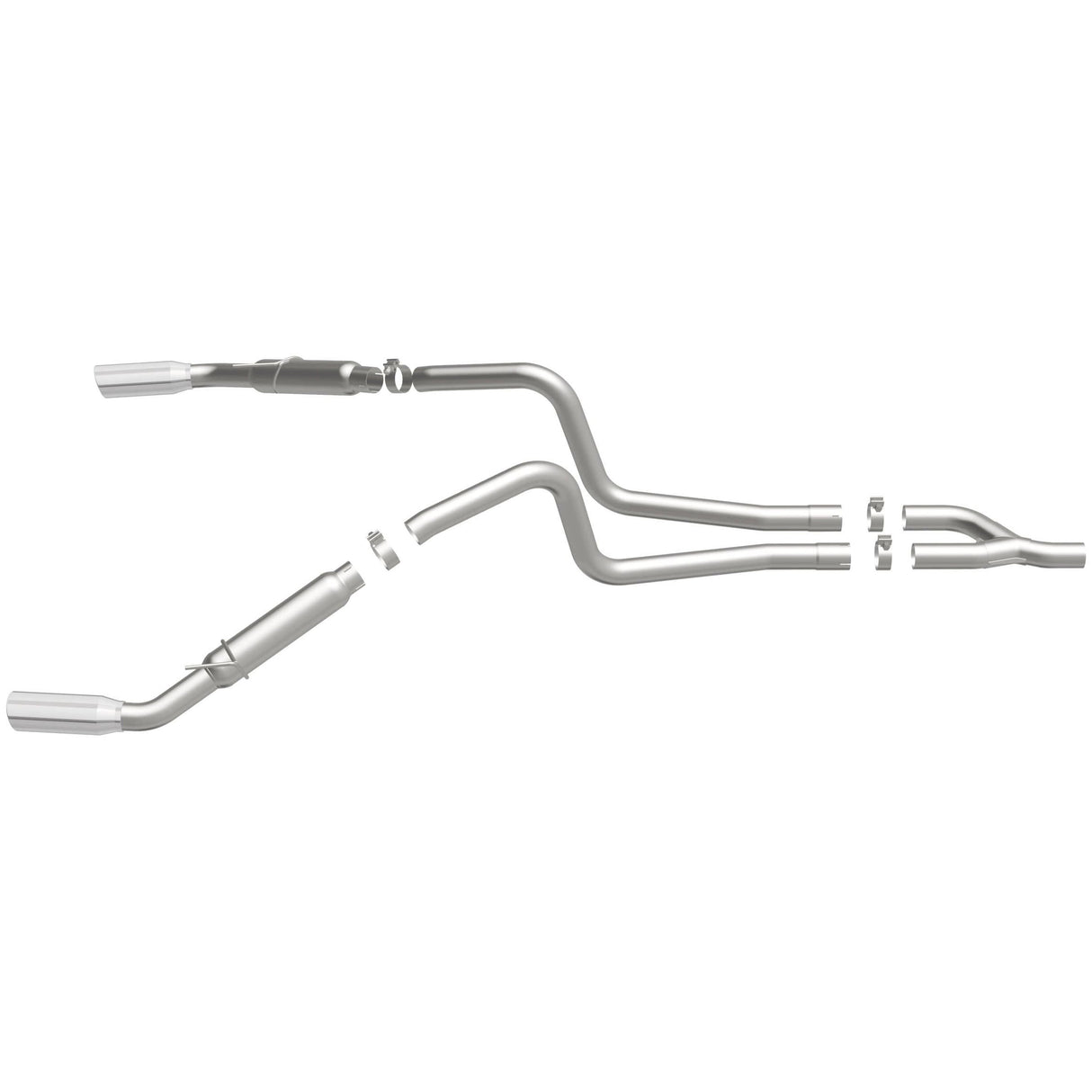 Competition Series Stainless Cat-Back System MagnaFlow Exhaust Products Exhaust System Kit  AXOPROS