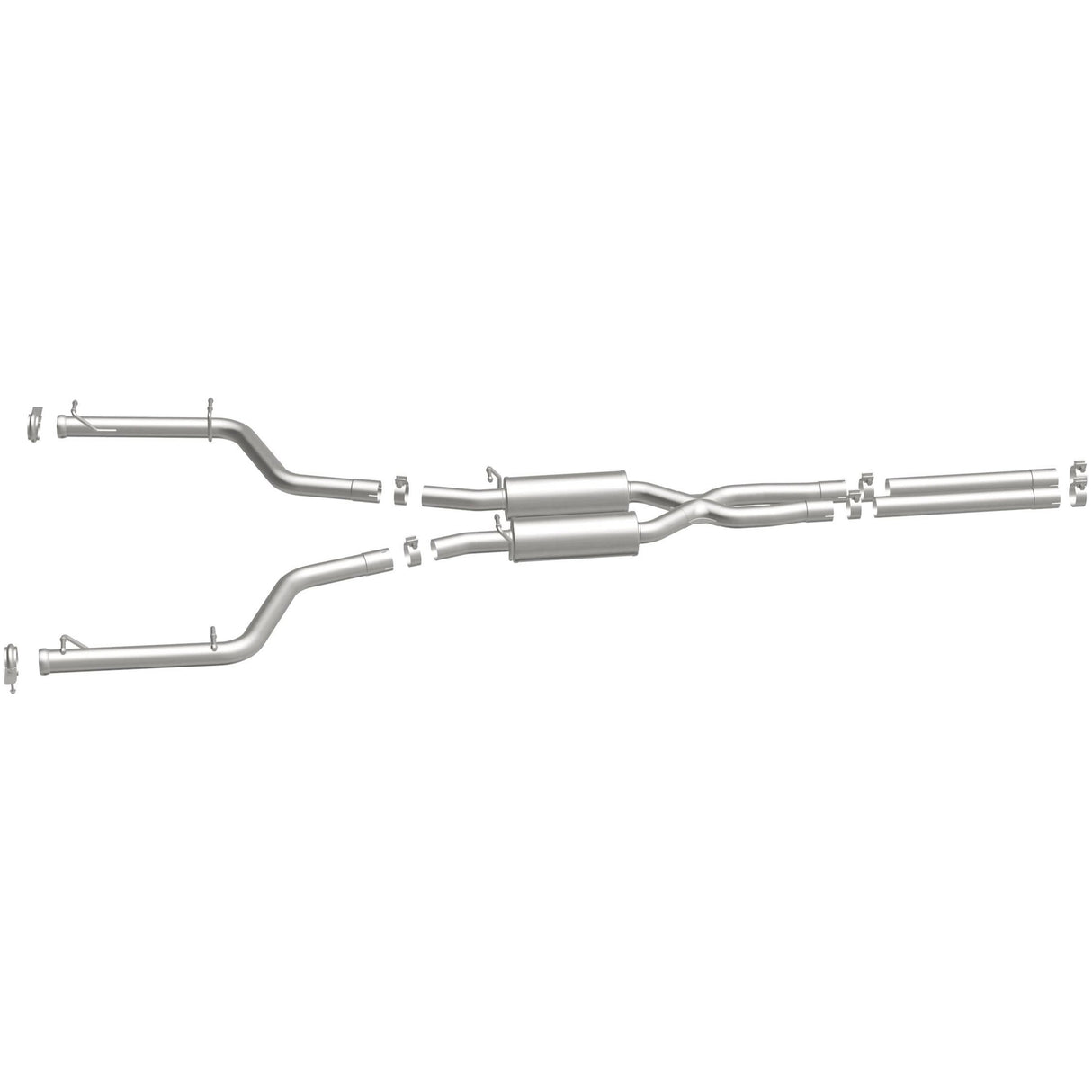 Competition Series Stainless Cat-Back System MagnaFlow Exhaust Products Exhaust System Kit  AXOPROS