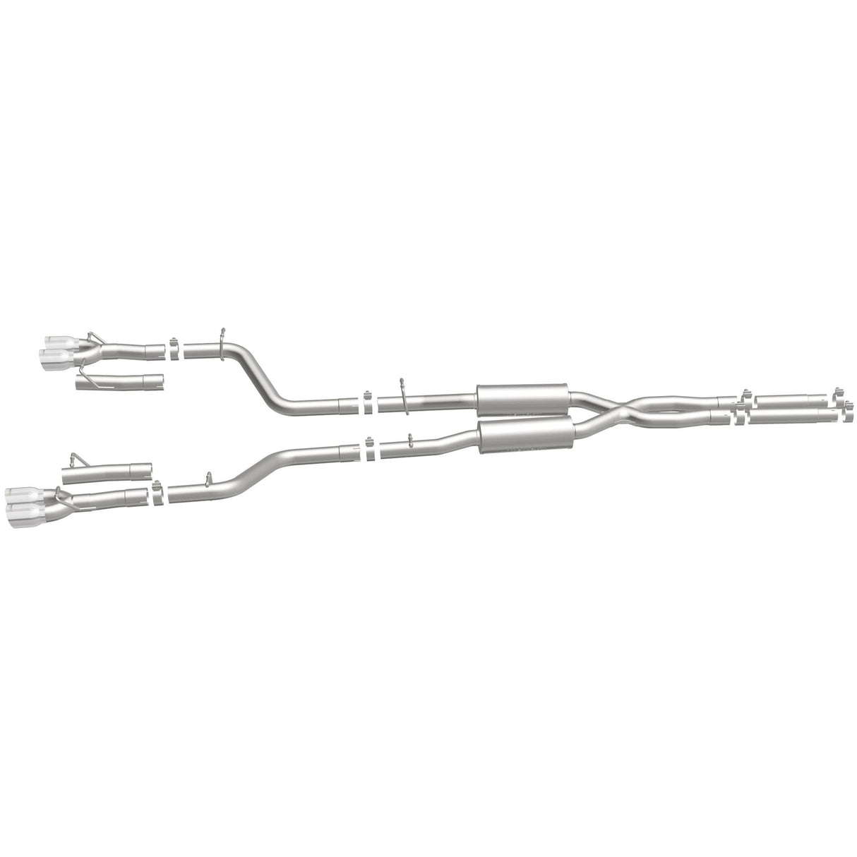 Competition Series Stainless Cat-Back System MagnaFlow Exhaust Products Exhaust System Kit  AXOPROS
