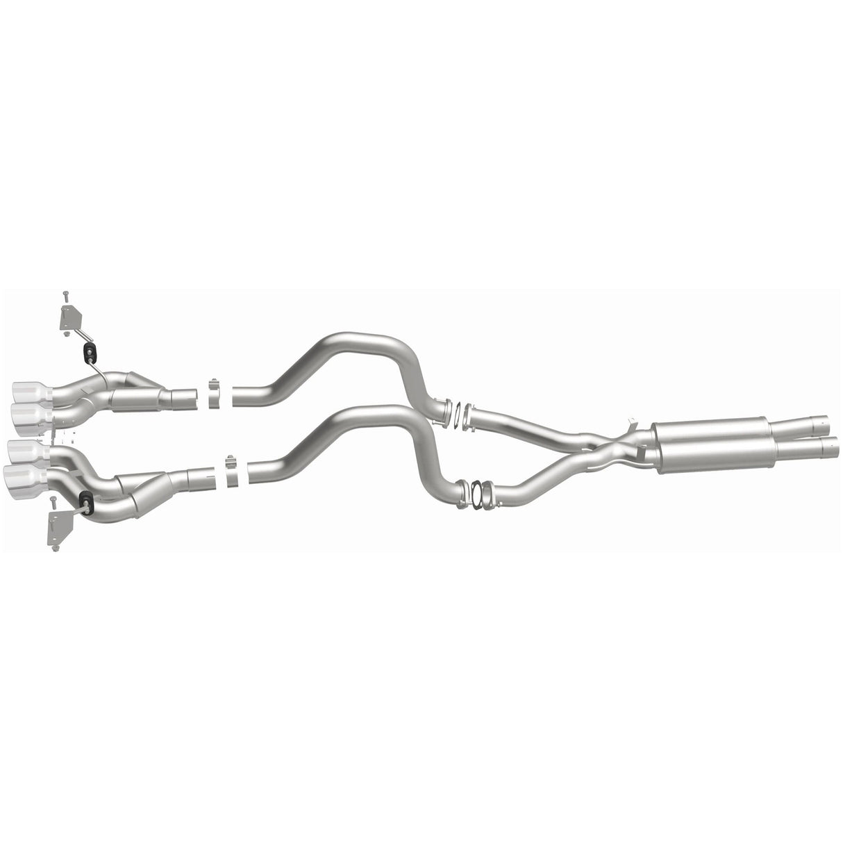 Competition Series Stainless Cat-Back System MagnaFlow Exhaust Products Exhaust System Kit  AXOPROS