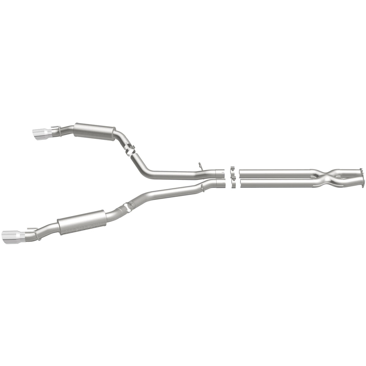 Competition Series Stainless Cat-Back System MagnaFlow Exhaust Products Exhaust System Kit  AXOPROS