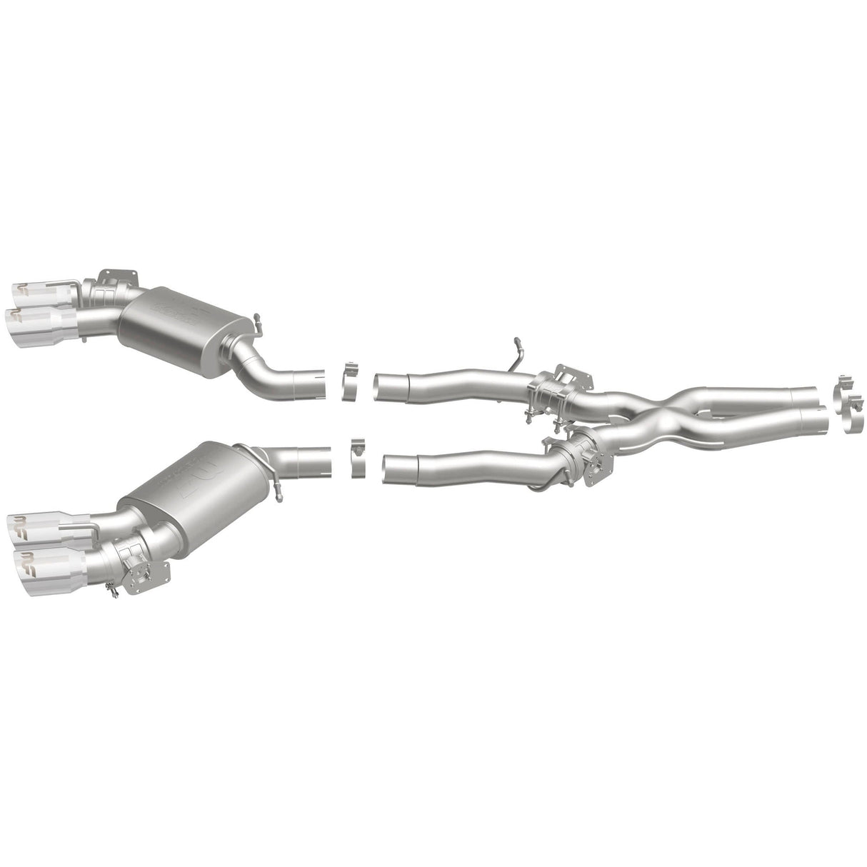 Competition Series Stainless Cat-Back System MagnaFlow Exhaust Products Exhaust System Kit  AXOPROS