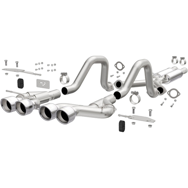 Competition Series Stainless Cat-Back System MagnaFlow Exhaust Products Exhaust System Kit  AXOPROS
