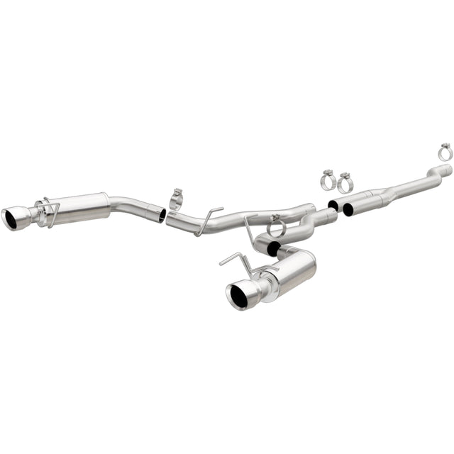 Competition Series Stainless Cat-Back System MagnaFlow Exhaust Products Exhaust System Kit  AXOPROS