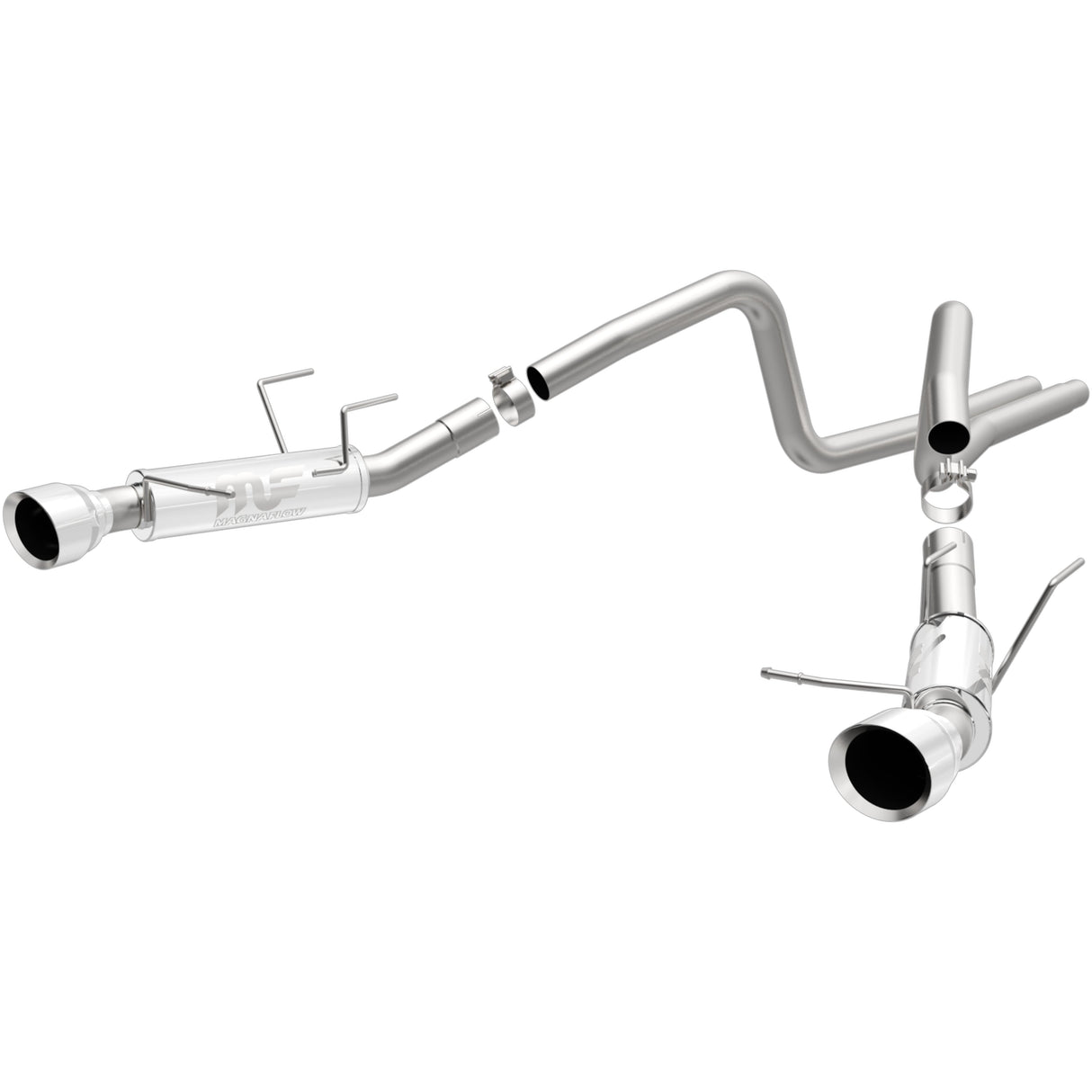 Competition Series Stainless Cat-Back System MagnaFlow Exhaust Products Exhaust System Kit  AXOPROS