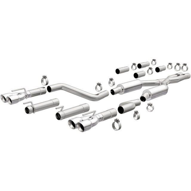 Competition Series Stainless Cat-Back System MagnaFlow Exhaust Products Exhaust System Kit  AXOPROS