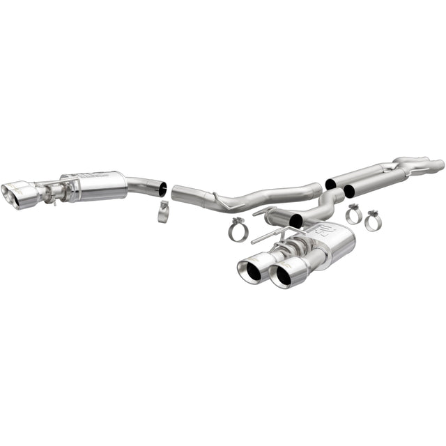 Competition Series Stainless Cat-Back System MagnaFlow Exhaust Products Exhaust System Kit  AXOPROS