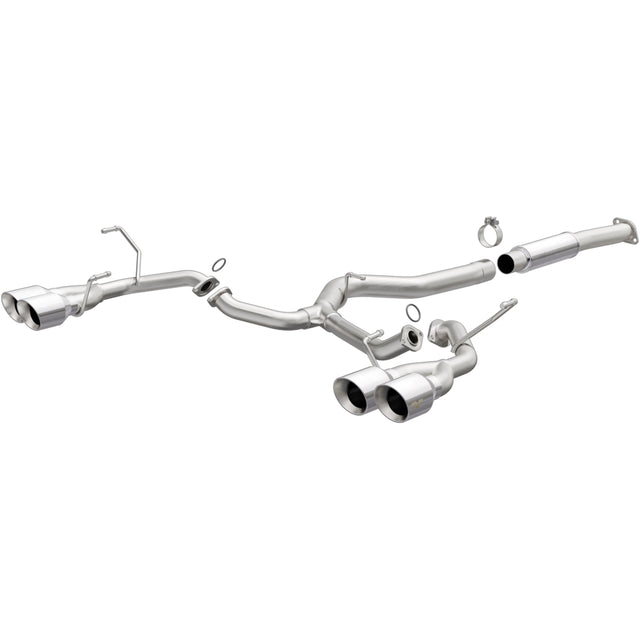 Competition Series Stainless Cat-Back System MagnaFlow Exhaust Products Exhaust System Kit  AXOPROS