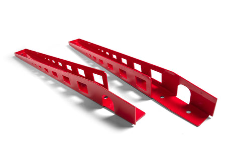 Compression Struts - Red - Fits BDS 4/6 Inch Lift - Chevy Silverado And GMC Sierra 1500 (19-24) BDS Suspension Frame Rail Bracket  AXOPROS