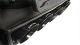 Corsa 14-19 Chevy Corvette C7 Coupe 6.2L V8 AT/MT 2.75in Valve-Back Dual Rear Exit Black Xtreme Exht CORSA Performance Axle Back  AXOPROS
