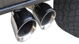 Corsa 15-20 Ford F-150 5.0L V8 (Super Crew Cab) Polished Sport Single Side Dual 4in Tips CB Exhaust CORSA Performance Catback  AXOPROS