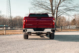 Corsa 19-23 Chevrolet Silverado 1500 Cat-Back Dual Rear Exit with Twin 4in Polished Pro-Series Tips CORSA Performance Catback  AXOPROS