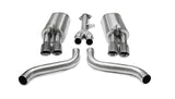 Corsa 1986-1991 Chevrolet Corvette C4 5.7L V8 L98 Polished Sport Cat-Back Exhaust CORSA Performance Catback  AXOPROS