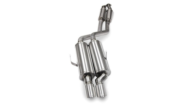 Corsa 1992-1999 BMW 325i/is Coupe E36 Polished Sport Cat-Back Exhaust CORSA Performance Catback  AXOPROS