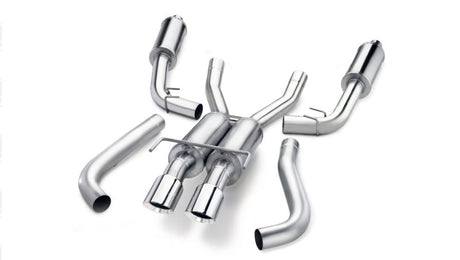 Corsa 1996-2002 Dodge Viper GTS 8.0L V10 Polished Sport Cat-Back Exhaust w/3in Inlet CORSA Performance Catback  AXOPROS