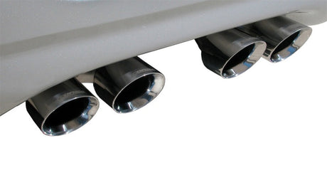 Corsa 1997-2004 Chevrolet Corvette C5 Z06 5.7L V8 Polished Sport Axle-Back Exhaust CORSA Performance Axle Back  AXOPROS