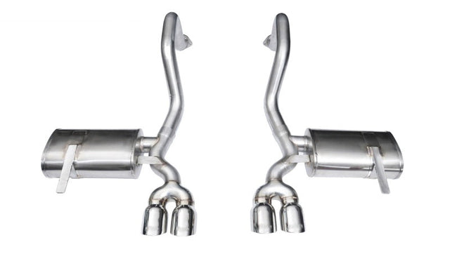 Corsa 1997-2004 Chevrolet Corvette C5 Z06 5.7L V8 Polished Xtreme Axle-Back Exhaust CORSA Performance Axle Back  AXOPROS