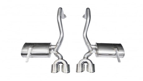 Corsa 1997-2004 Chevrolet Corvette C5 Z06 5.7L V8 Polished Xtreme Axle-Back Exhaust CORSA Performance Axle Back  AXOPROS