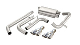 Corsa 1998-2002 Chevrolet Camaro Convertible Z28 5.7L V8 LS1 Polished Sport Cat-Back Exhaust CORSA Performance Catback  AXOPROS