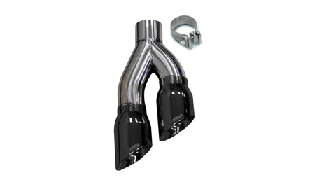 Corsa 1999-2006 Universal Stainless Steel Twin 4.0in Black PVD Pro-Series Tip CORSA Performance Tips  AXOPROS