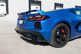 Corsa 20-24 Corvette C8 3in Valved Cat-Back 4.5in Blk Quad Tips Fits Factory Perf Exhaust DeletesAFM CORSA Performance Catback  AXOPROS