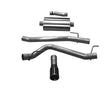 Corsa 20-25 Jeep Gladiator JT 3.6L Single Side Exit Cat-Back Exhaust System w/ Single 4in Black Tip CORSA Performance Catback  AXOPROS