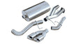 Corsa 2002-2006 Cadillac Escalade 6.0L V8 Polished Sport Cat-Back Exhaust CORSA Performance Catback  AXOPROS