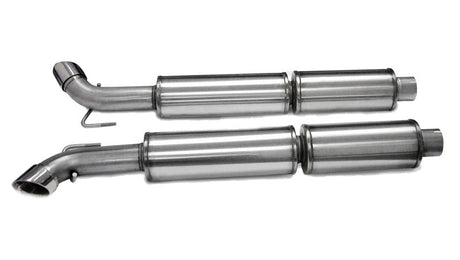 Corsa 2003-06 Dodge Viper 8.3L Polished Sport Cat-Back Exhaust (2.5in Inlet for Use w/ Stock Conv.) CORSA Performance Catback  AXOPROS