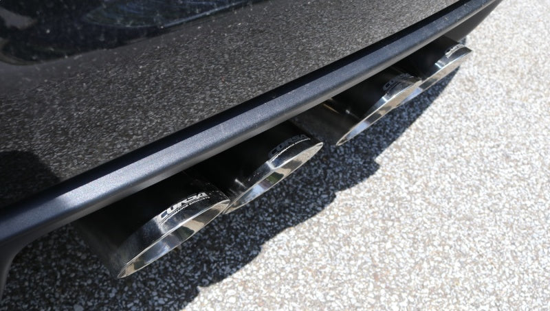 Corsa 2005-2007 Chevrolet Corvette (C6) 6.0L/6.2L Polished Xtreme Axle-Back Exhaust w/4.5in Tips CORSA Performance Axle Back  AXOPROS