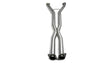 Corsa 2006-2007 Chevrolet Corvette C6 6.0L V8 Auto A6 XO Pipe Exhaust CORSA Performance X Pipes  AXOPROS