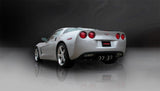 Corsa 2009-2013 Chevrolet Corvette C6 6.2L V8 Polished Sport Axle-Back Exhaust CORSA Performance Axle Back  AXOPROS