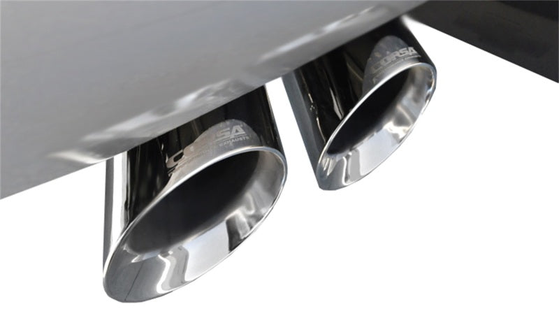 Corsa 2009-2013 Chevrolet Suburban 1500 5.3L V8 Polished Sport Cat-Back Exhaust CORSA Performance Catback  AXOPROS