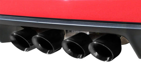 Corsa 2009-2013 Xtreme Axle-Back Exhaust w/Dual Black 3.5in Tips 09-13 Chevrolet Corvette C6 6.2L V8 CORSA Performance Axle Back  AXOPROS