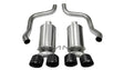 Corsa 2009-2013 Xtreme Axle-Back Exhaust w/Dual Black 3.5in Tips 09-13 Chevrolet Corvette C6 6.2L V8 CORSA Performance Axle Back  AXOPROS