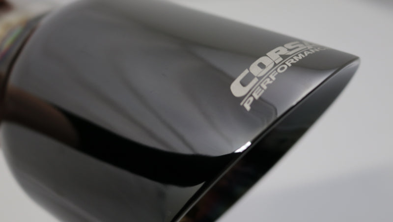 Corsa 2009-2019 Single Universal 3.0in Inlet / 4.5in Outlet Black PVD Pro-Series Tip Kit CORSA Performance Tips  AXOPROS