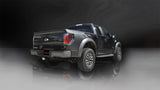 Corsa 2011-2014 Ford F-150 Raptor 6.2L V8 145in Wheelbase Black Xtreme Cat-Back Exhaust CORSA Performance Catback  AXOPROS