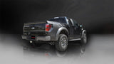 Corsa 2011-2014 Ford F-150 Raptor 6.2L V8 145in Wheelbase Polished Xtreme Cat-Back Exhaust CORSA Performance Catback  AXOPROS