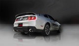 Corsa 2011-2014 Ford Mustang GT/Boss 302 5.0L V8 Polished Sport Axle-Back Exhaust CORSA Performance Axle Back  AXOPROS