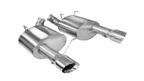 Corsa 2011-2014 Ford Mustang GT/Boss 302 5.0L V8 Polished Xtreme Axle-Back Exhaust CORSA Performance Axle Back  AXOPROS