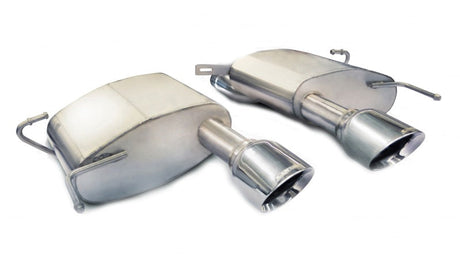 Corsa 2011-2015 Cadillac CTS Coupe V 6.2L V8 Polished Sport Axle-Back Exhaust CORSA Performance Axle Back  AXOPROS
