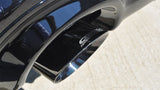 Corsa 2011-2021 Jeep Grand Cherokee Black 2.5in Dual Rear Exit Cat-Back Exhaust CORSA Performance Catback  AXOPROS
