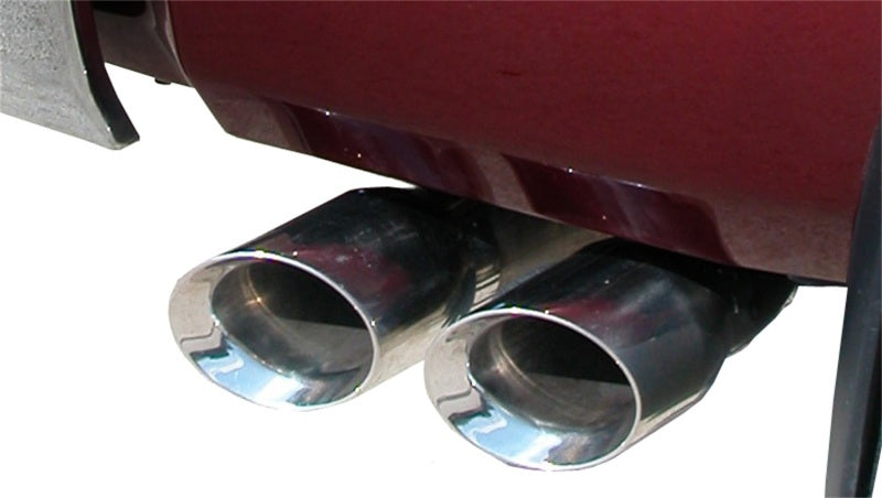 Corsa 2011-2021 Toyota Tundra Double Cab/Crew Max 5.7L V8 Polished Sport Cat-Back Exhaust CORSA Performance Catback  AXOPROS
