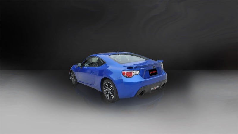 Corsa 2012-2020 Scion FRS / Subaru BRZ Black Tip Sport Cat-Back Exhaust CORSA Performance Catback  AXOPROS