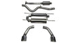 Corsa 2012-2020 Scion FRS / Subaru BRZ Polished Sport Cat-Back Exhaust CORSA Performance Catback  AXOPROS