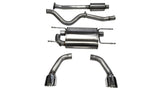 Corsa 2012-2020 Scion FRS / Subaru BRZ Polished Sport Cat-Back Exhaust CORSA Performance Catback  AXOPROS